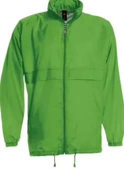 B&C Collection BA601 - Veste Coupe-Vent Pliable avec Capuche Intégrée