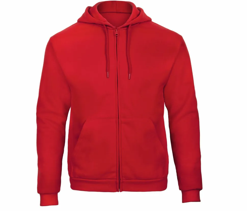 B&C ID205 - Sweat À Capuche Zippé