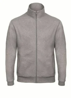 B&C ID206 - Sweat Homme Grand Zip