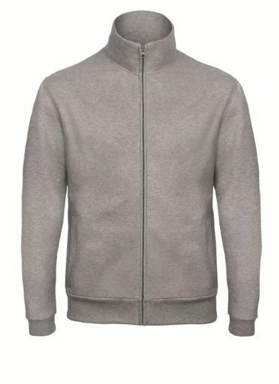 B&C ID206 - Sweat Homme Grand Zip