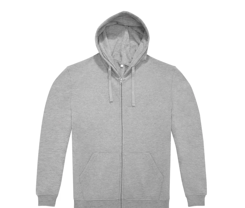 B&C ID224 - Sweat zippé à capuche unisexe
