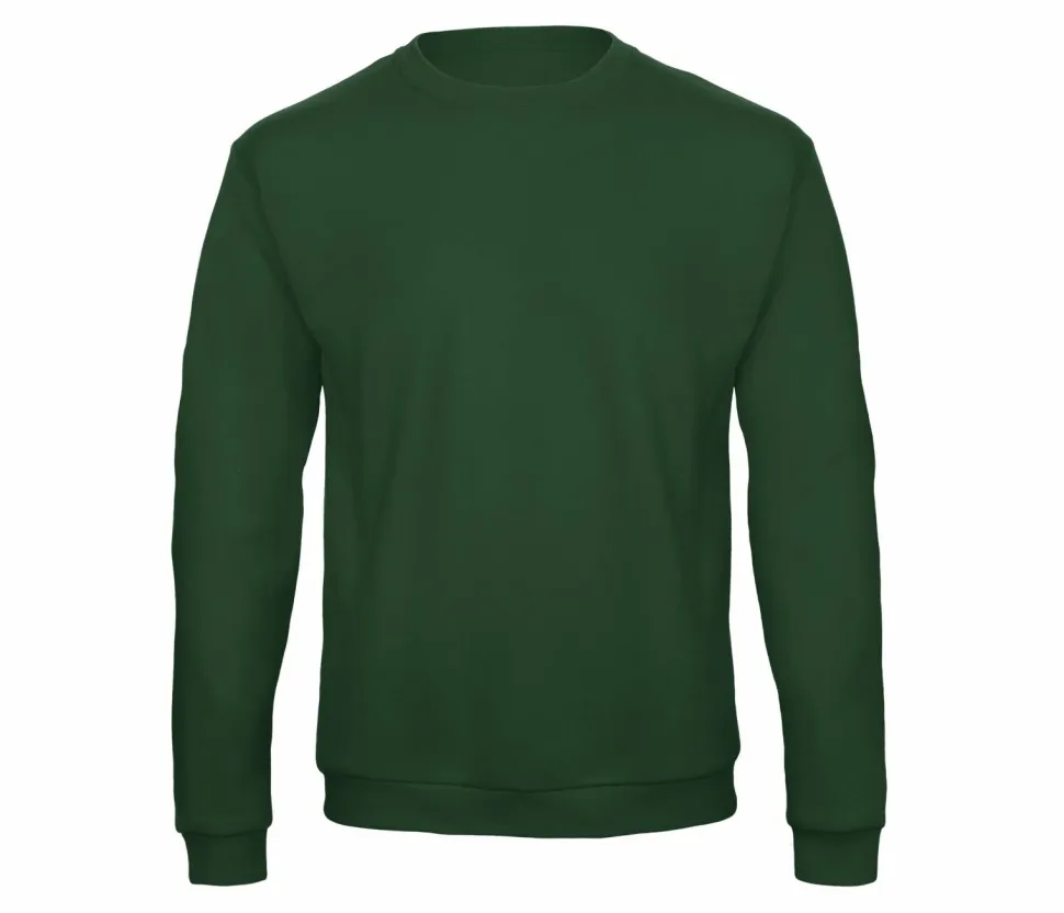 B&C ID202 - Sweatshirt Coupe Droite Confortable et Élégant