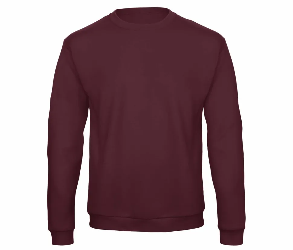 B&C ID202 - Sweatshirt Coupe Droite Confortable et Élégant