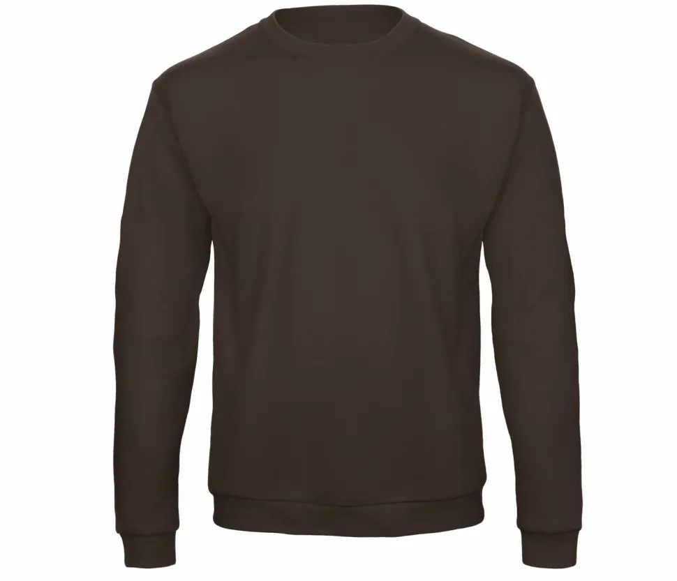 B&C ID202 - Sweatshirt Coupe Droite Confortable et Élégant