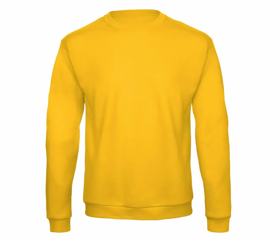 B&C ID202 - Sweatshirt Coupe Droite Confortable et Élégant