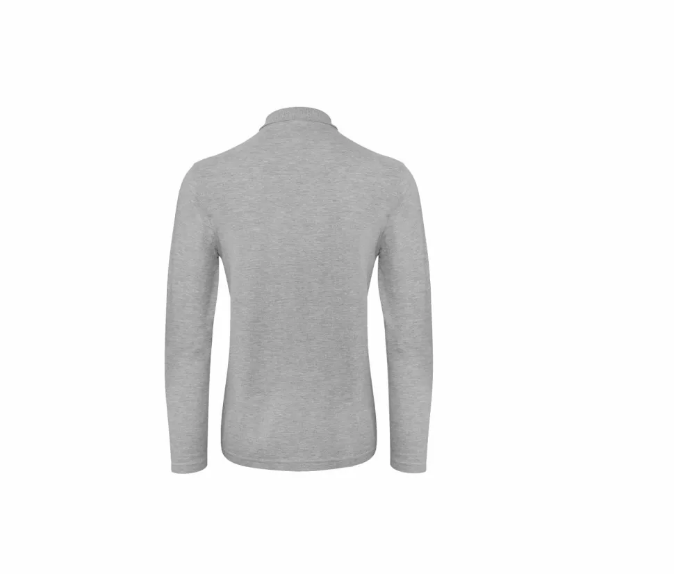 B&C ID1LS - Polo Homme Manches Longues