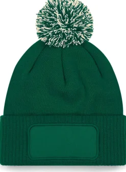 Beechfield B443 - BONNET À POMPON PATCH SNOWSTAR®
