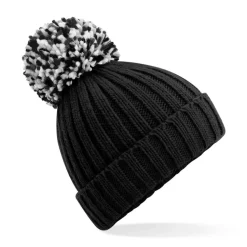 Beechfield B390 - Bonnet Douillet en Tricot avec Doublure Chaude