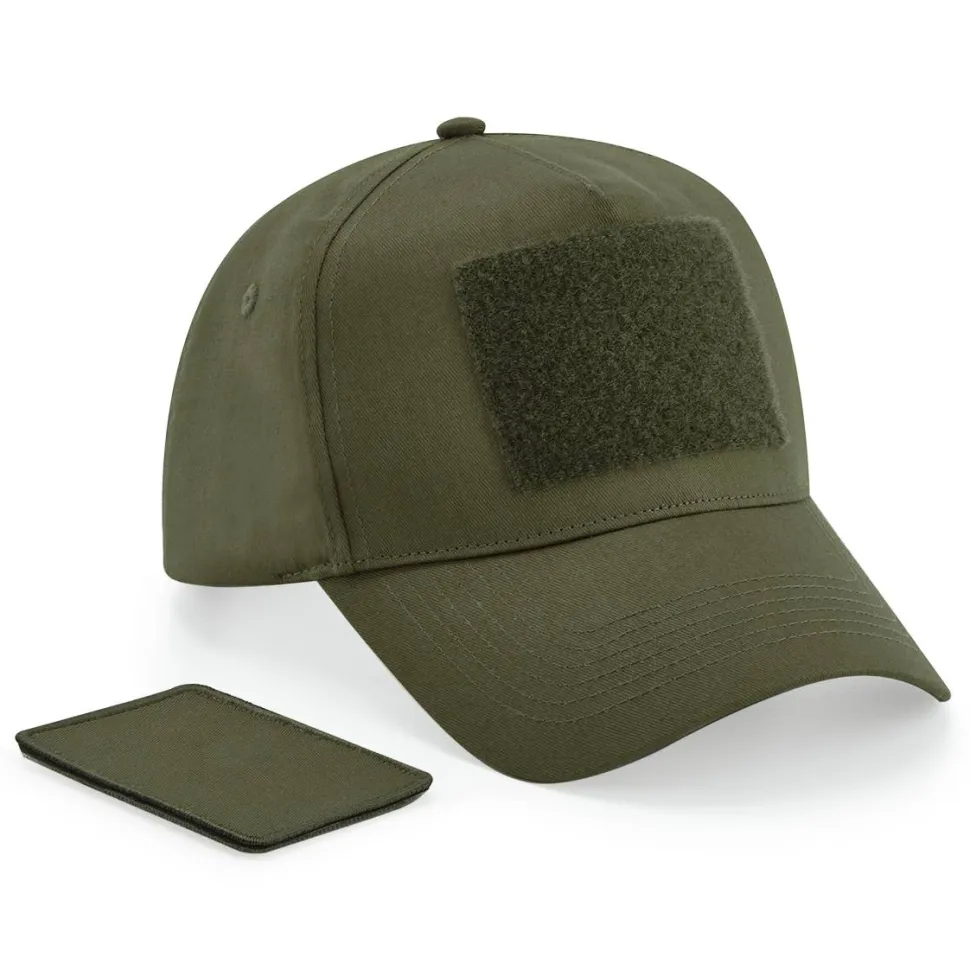 Beechfield B638 - Casquette 5 panneaux avec patch amovible