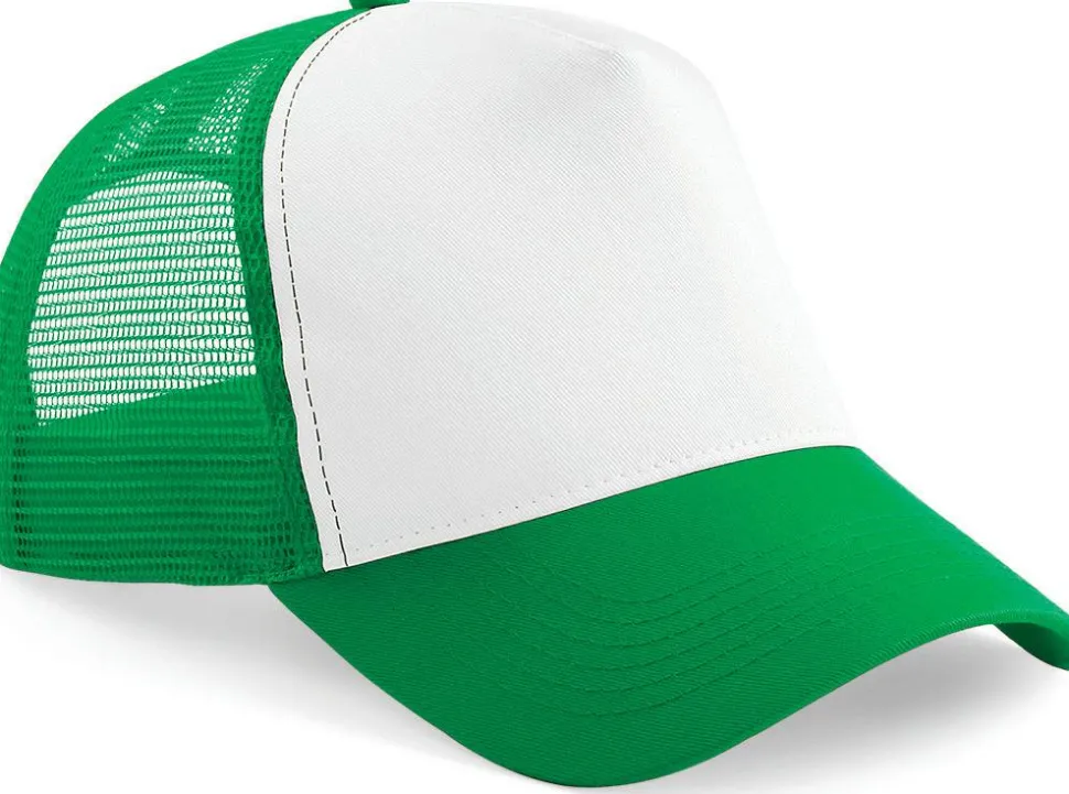 Beechfield B640 - Casquette Trucker Rétro Demi-Maille