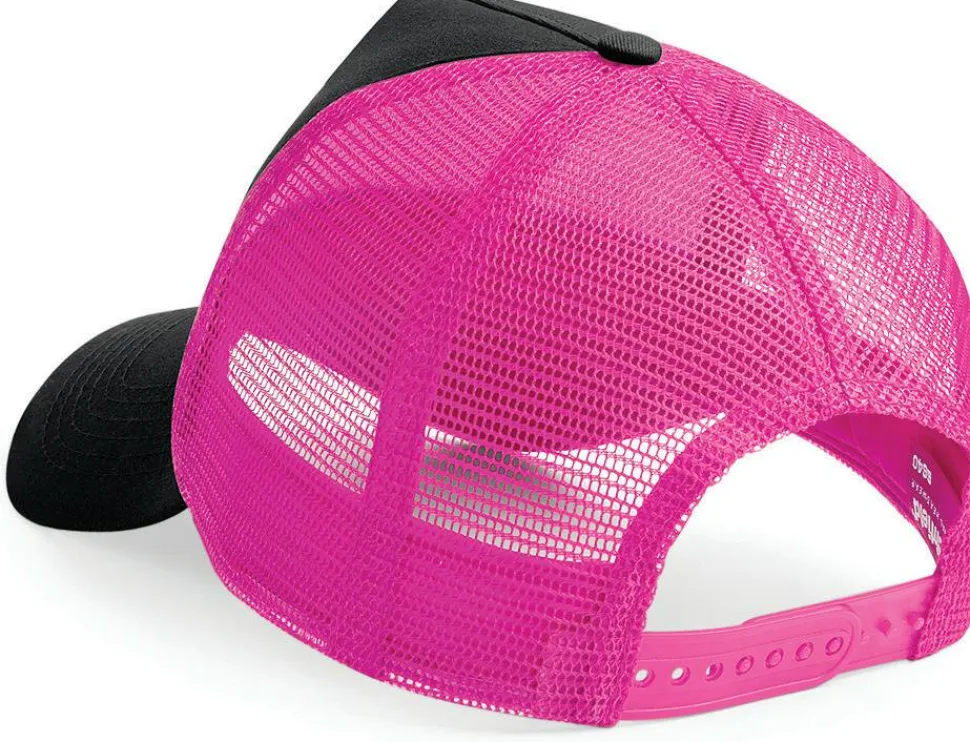 Beechfield B640 - Casquette Trucker Rétro Demi-Maille