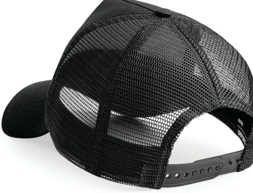 Beechfield B640 - Casquette Trucker Rétro Demi-Maille