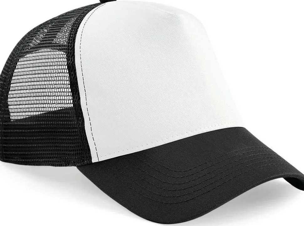 Beechfield B640 - Casquette Trucker Rétro Demi-Maille
