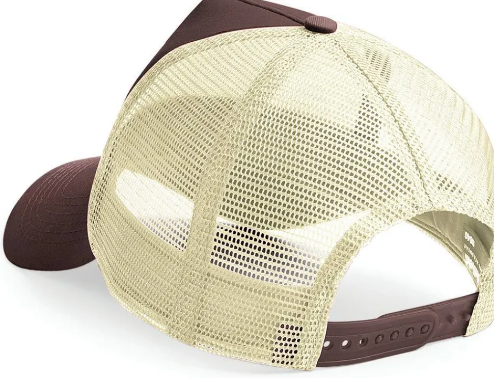 Beechfield B640 - Casquette Trucker Rétro Demi-Maille