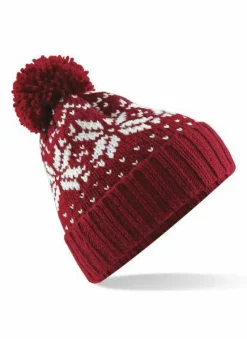 Beechfield B456 - Fair Isle Snowstar Beanie