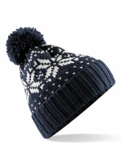 Beechfield B456 - Fair Isle Snowstar Beanie