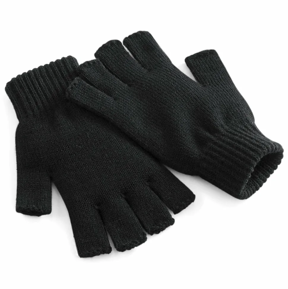 Beechfield B491 - Gants Sans Doigts Chauds et Pratiques Beechfield