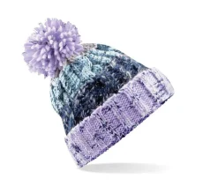 Beechfield BF486 - Bonnet Corkscrew avec pompon