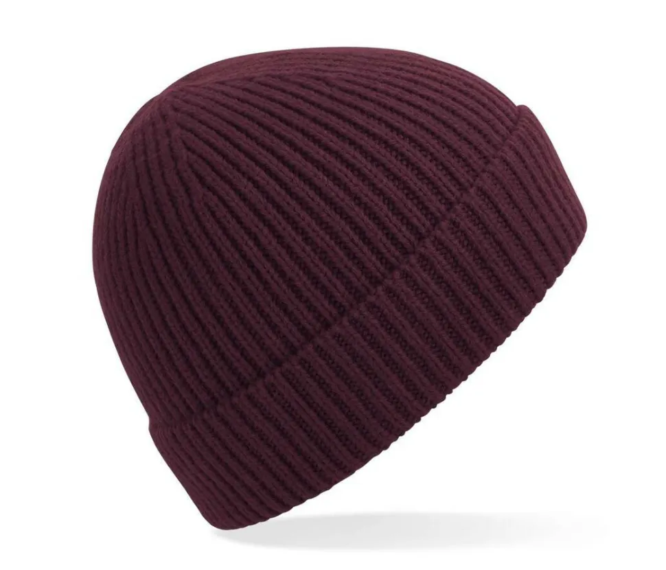 BEECHFIELD BF380 - Bonnet en maille côtelée