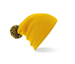 Beechfield BF450 - Bonnet Tendance avec Pompom Bicolore