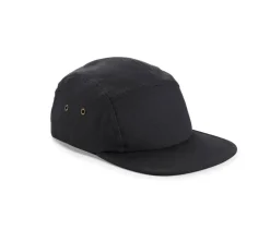 BEECHFIELD BF654 - Casquette Cinq Panneaux avec Visière Plate