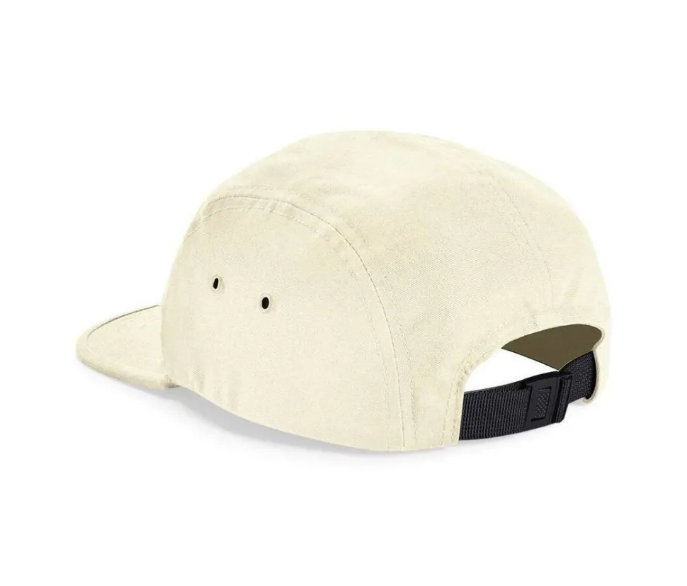BEECHFIELD BF654 - Casquette Cinq Panneaux avec Visière Plate