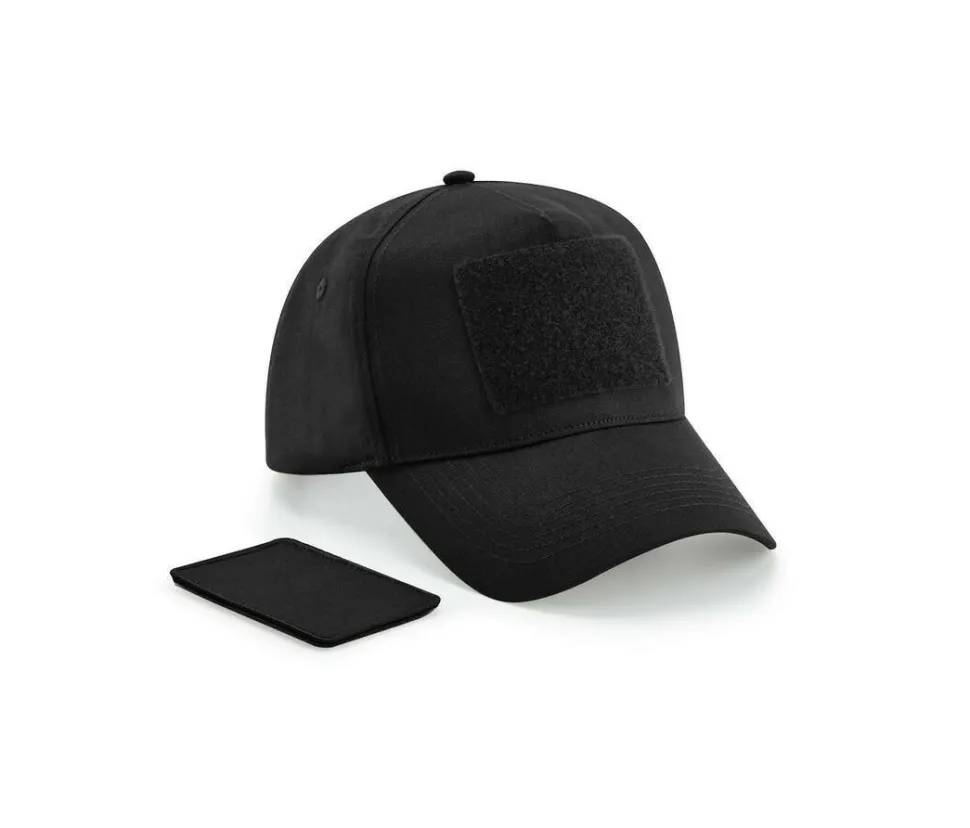 BEECHFIELD BF638 - Casquette 5 pans avec patch amovible