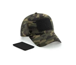 BEECHFIELD BF638 - Casquette 5 pans avec patch amovible