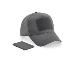 BEECHFIELD BF638 - Casquette 5 pans avec patch amovible