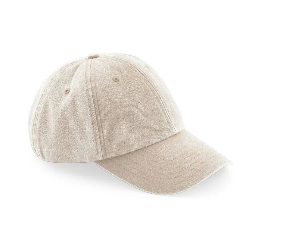Beechfield BF655 - Casquette Vintage en Coton Brossé Lavé