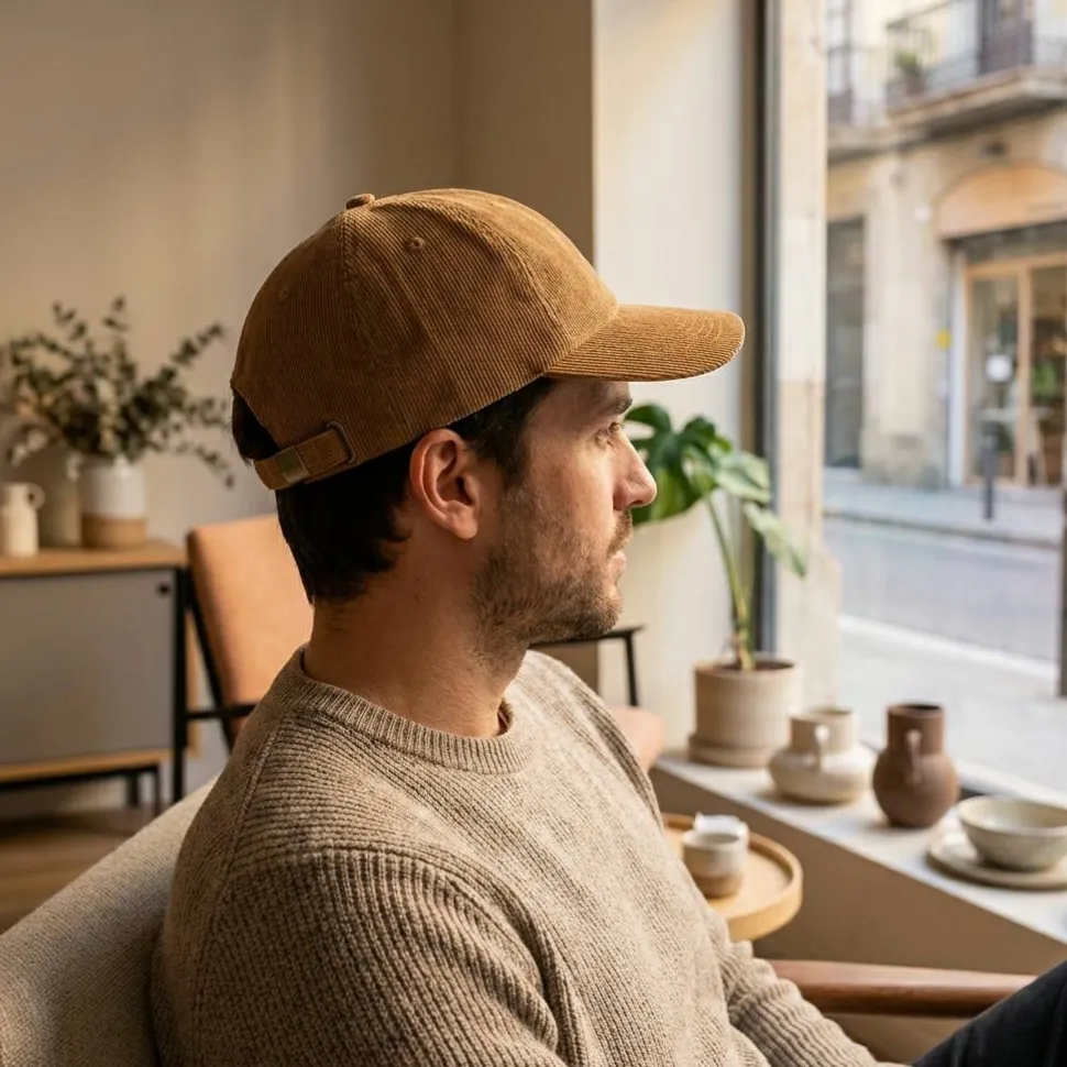 Beechfield BF682 - Casquette en velours Heritage