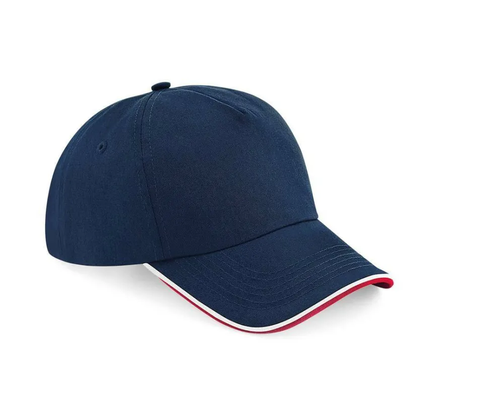 BEECHFIELD BF025C - Casquette Authentic visière passpoilée