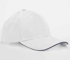 BEECHFIELD BF820C - Casquette en coton organique avec liseré