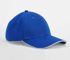 BEECHFIELD BF820C - Casquette en coton organique avec liseré