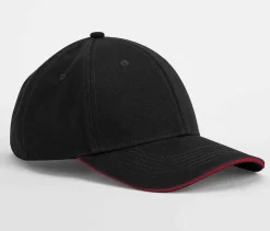 BEECHFIELD BF820C - Casquette en coton organique avec liseré