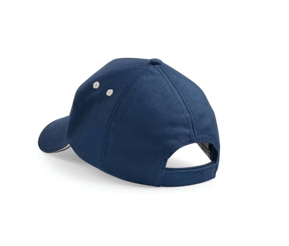 Beechfield BF15C - Casquette 5 Panneaux 100% Coton