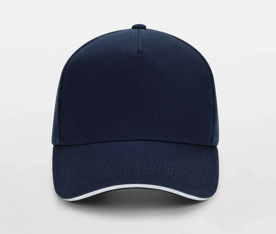 Beechfield BF15C - Casquette 5 Panneaux 100% Coton