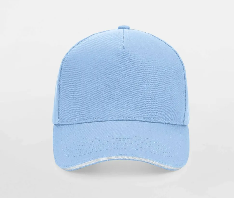 Beechfield BF15C - Casquette 5 Panneaux 100% Coton
