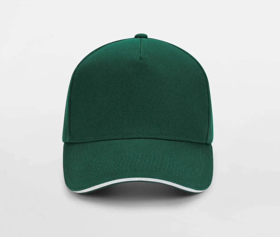 Beechfield BF15C - Casquette 5 Panneaux 100% Coton