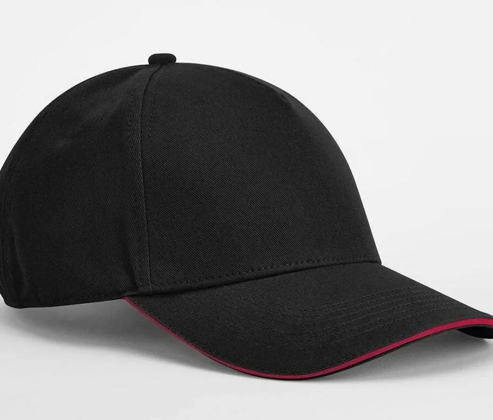 BEECHFIELD BF825C - Casquette en coton organique avec liseré