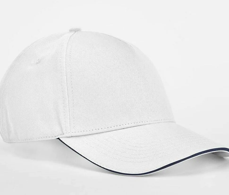 BEECHFIELD BF825C - Casquette en coton organique avec liseré