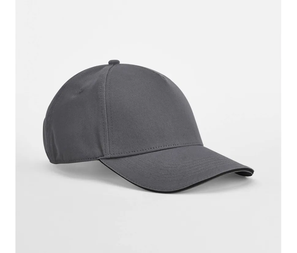 BEECHFIELD BF825C - Casquette en coton organique avec liseré