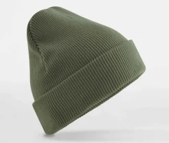 BEECHFIELD BF830N - Bonnet en coton organique avec rabat