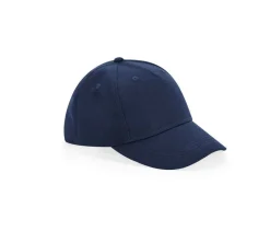 BEECHFIELD BF063NB - Casquette enfant 5 pans en coton organique