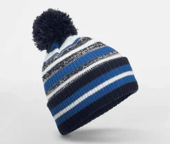 BEECHFIELD BF474R - Bonnet avec pompon pour supporters