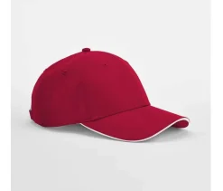 BEECHFIELD BF195R - Casquette 6 panneaux avec liseré
