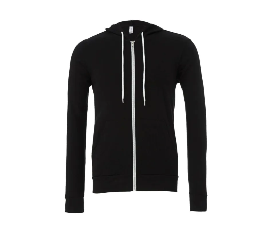 Bella+Canvas BE3739 - Sweat capuche zippé unisexe