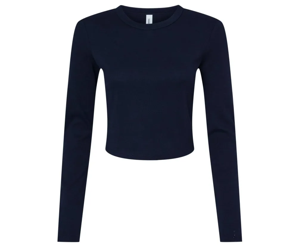 Bella+Canvas BE1501 - Tee-shirt court manches longues femme