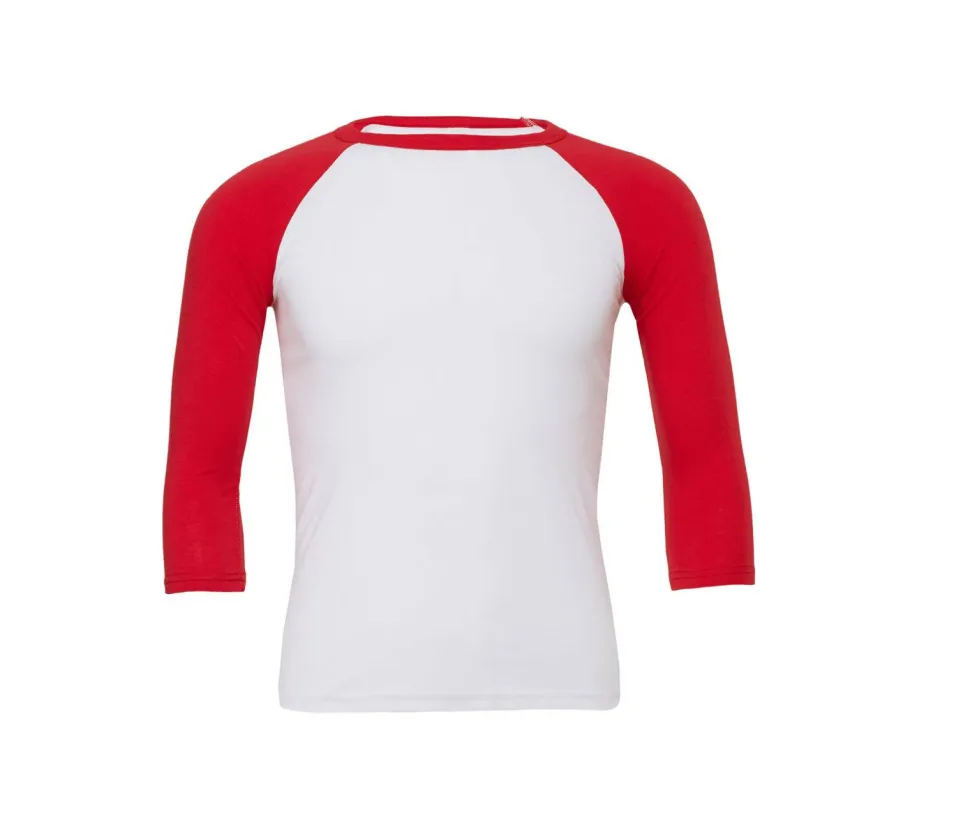 Bella+Canvas BE3200 - T-shirt baseball manches ¾