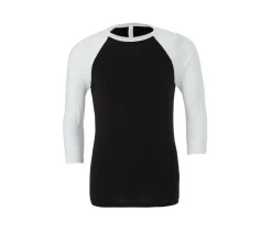 Bella+Canvas BE3200 - T-shirt baseball manches ¾